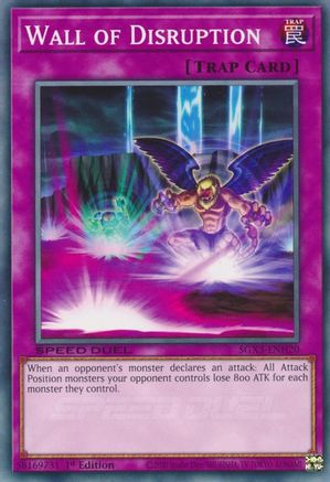 Wall of Disruption [SGX3-ENH20] Common - Yu-Gi-Oh! - Card Brawlers | Quebec | Canada |