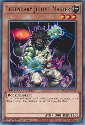 Legendary Jujitsu Master [SGX3-ENI15] Common - Yu-Gi-Oh! - Card Brawlers | Quebec | Canada |