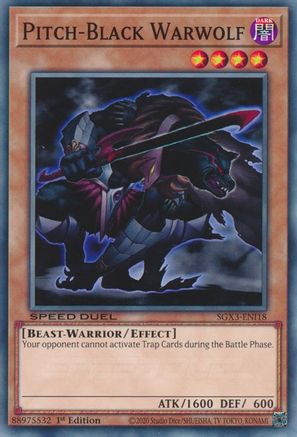 Pitch-Black Warwolf [SGX3-ENI18] Common - Yu-Gi-Oh! - Card Brawlers | Quebec | Canada |