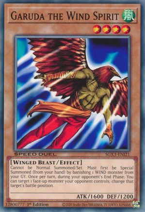 Garuda the Wind Spirit [SGX3-ENI21] Common - Yu-Gi-Oh! - Card Brawlers | Quebec | Canada |