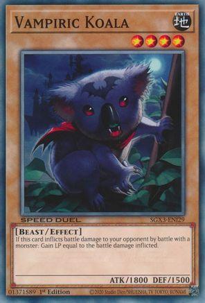 Vampiric Koala [SGX3-ENI29] Common - Yu-Gi-Oh! - Card Brawlers | Quebec | Canada |