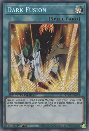 Dark Fusion [SGX3-ENA13] Secret Rare - Yu-Gi-Oh! - Card Brawlers | Quebec | Canada |
