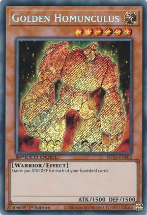 Golden Homunculus [SGX3-ENF02] Secret Rare - Yu-Gi-Oh! - Card Brawlers | Quebec | Canada |