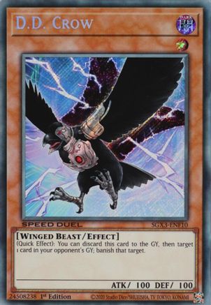 D.D. Crow [SGX3-ENF10] Secret Rare - Yu-Gi-Oh! - Card Brawlers | Quebec | Canada |