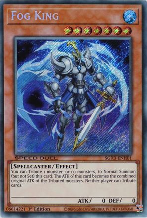 Fog King [SGX3-ENH01] Secret Rare - Yu-Gi-Oh! - Card Brawlers | Quebec | Canada |