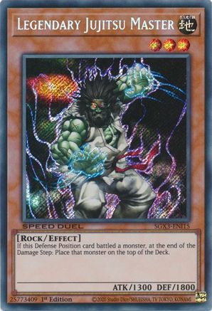 Legendary Jujitsu Master [SGX3-ENI15] Secret Rare - Yu-Gi-Oh! - Card Brawlers | Quebec | Canada |