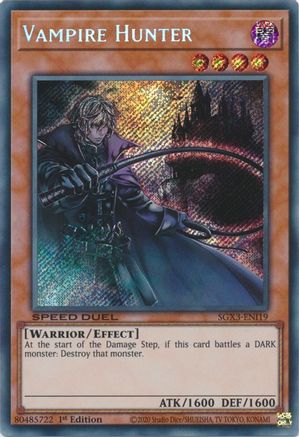 Vampire Hunter [SGX3-ENI19] Secret Rare - Yu-Gi-Oh! - Card Brawlers | Quebec | Canada |