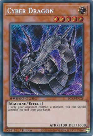 Cyber Dragon [SGX3-ENI28] Secret Rare - Yu-Gi-Oh! - Card Brawlers | Quebec | Canada |