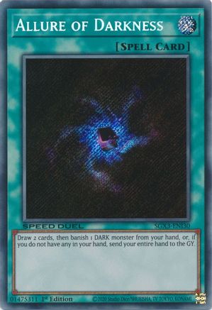 Allure of Darkness [SGX3-ENI30] Secret Rare - Yu-Gi-Oh! - Card Brawlers | Quebec | Canada |
