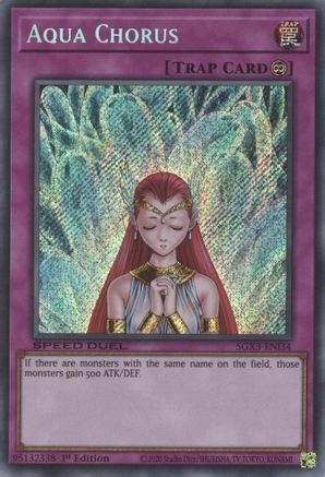 Aqua Chorus [SGX3-ENI34] Secret Rare - Yu-Gi-Oh! - Card Brawlers | Quebec | Canada |