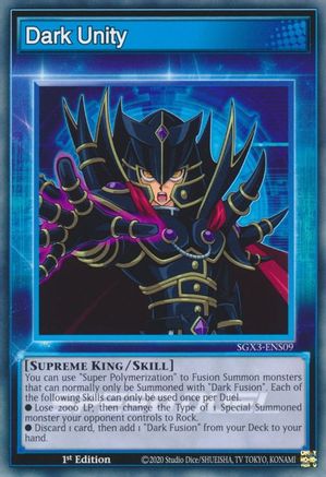 Dark Unity [SGX3-ENS09] Common - Yu-Gi-Oh! - Card Brawlers | Quebec | Canada |