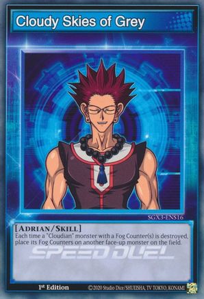 Cloudy Skies of Grey [SGX3-ENS16] Common - Yu-Gi-Oh! - Card Brawlers | Quebec | Canada |