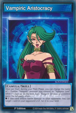 Vampiric Aristocracy [SGX3-ENS03] Common - Yu-Gi-Oh! - Card Brawlers | Quebec | Canada |