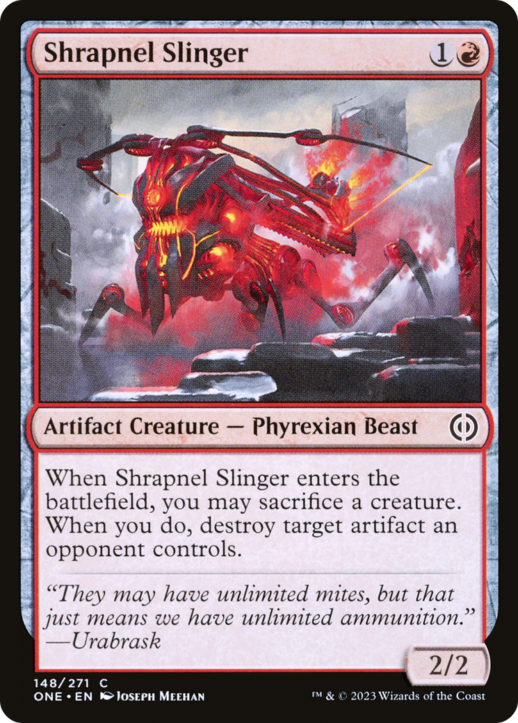 Shrapnel Slinger [Phyrexia: All Will Be One] - Magic: The Gathering - Card Brawlers | Quebec | Canada |