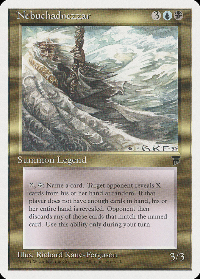 Nebuchadnezzar [Chronicles] - Magic: The Gathering - Card Brawlers | Quebec | Canada |