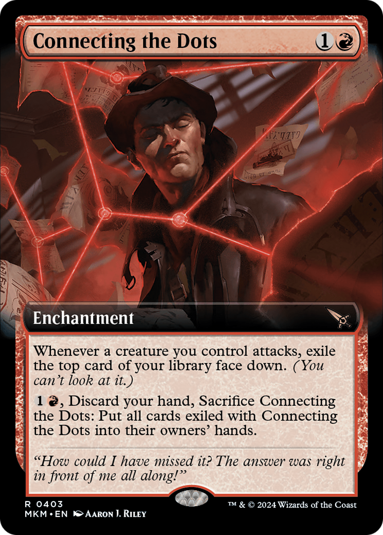 Connecting the Dots (Extended Art) [Murders at Karlov Manor] - Magic: The Gathering - Card Brawlers | Quebec | Canada |