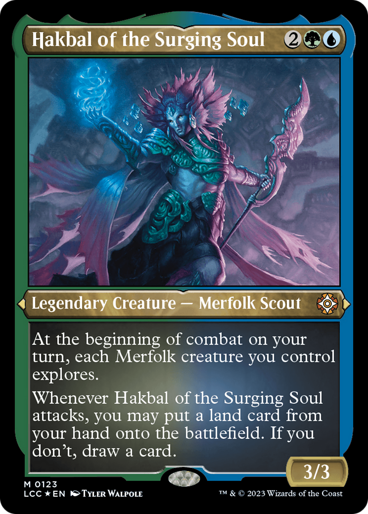 Hakbal of the Surging Soul (Display Commander) [The Lost Caverns of Ixalan Commander] - Magic: The Gathering - Card Brawlers | Quebec | Canada |
