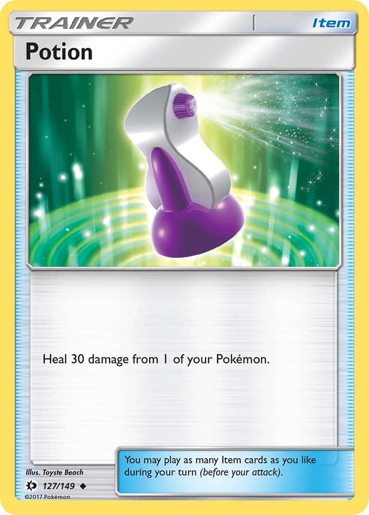Potion (127/149) [Sun & Moon: Base Set] - Pokémon - Card Brawlers | Quebec | Canada |