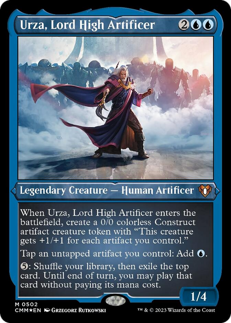 Urza, Lord High Artificer (Foil Etched) [Commander Masters] - Magic: The Gathering - Card Brawlers | Quebec | Canada |