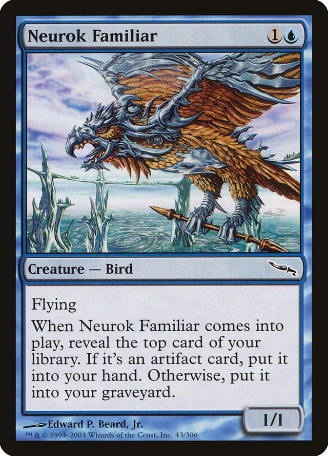Neurok Familiar [Mirrodin] - Magic: The Gathering - Card Brawlers | Quebec | Canada |