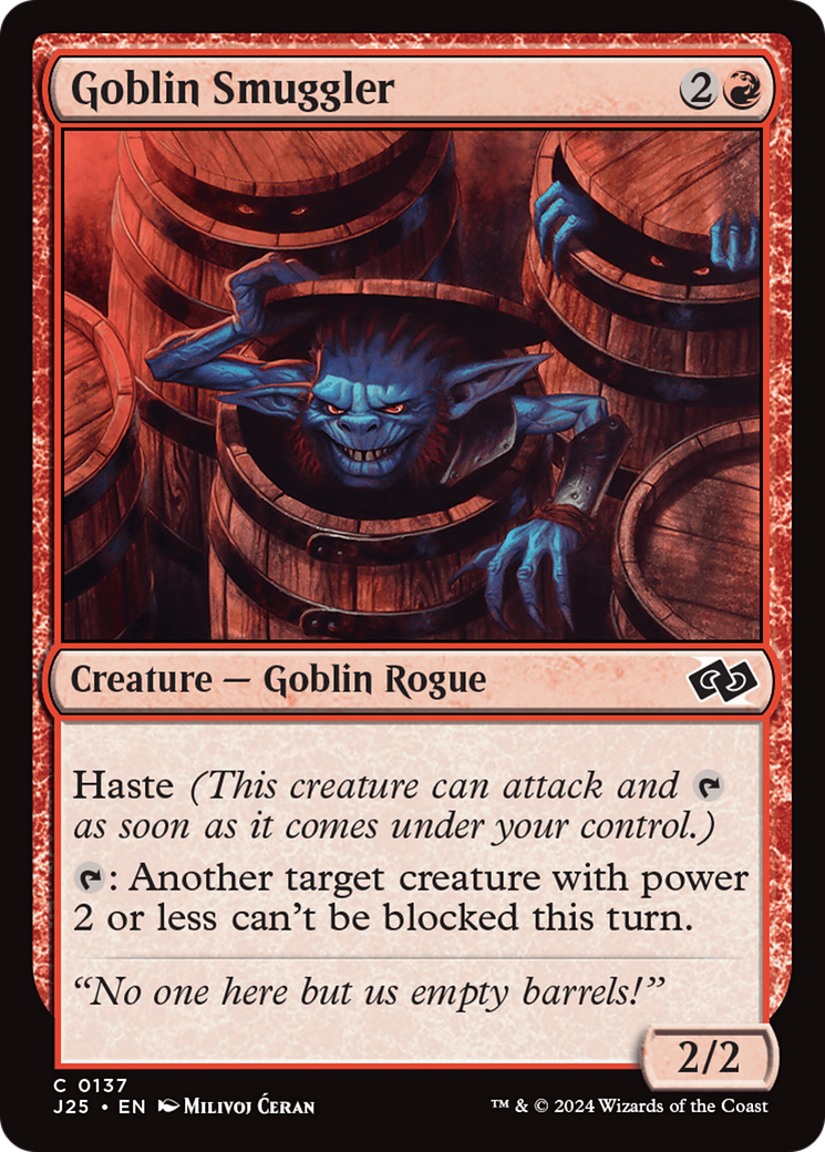 Goblin Smuggler [Foundations Jumpstart] - Magic: The Gathering - Card Brawlers | Quebec | Canada |