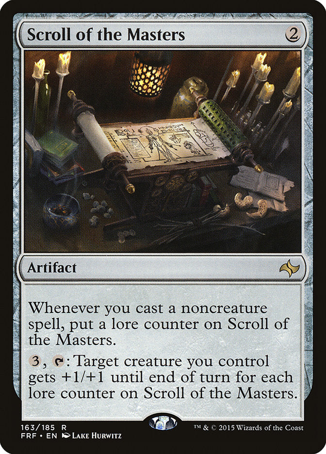 Scroll of the Masters [Fate Reforged] - Magic: The Gathering - Card Brawlers | Quebec | Canada |