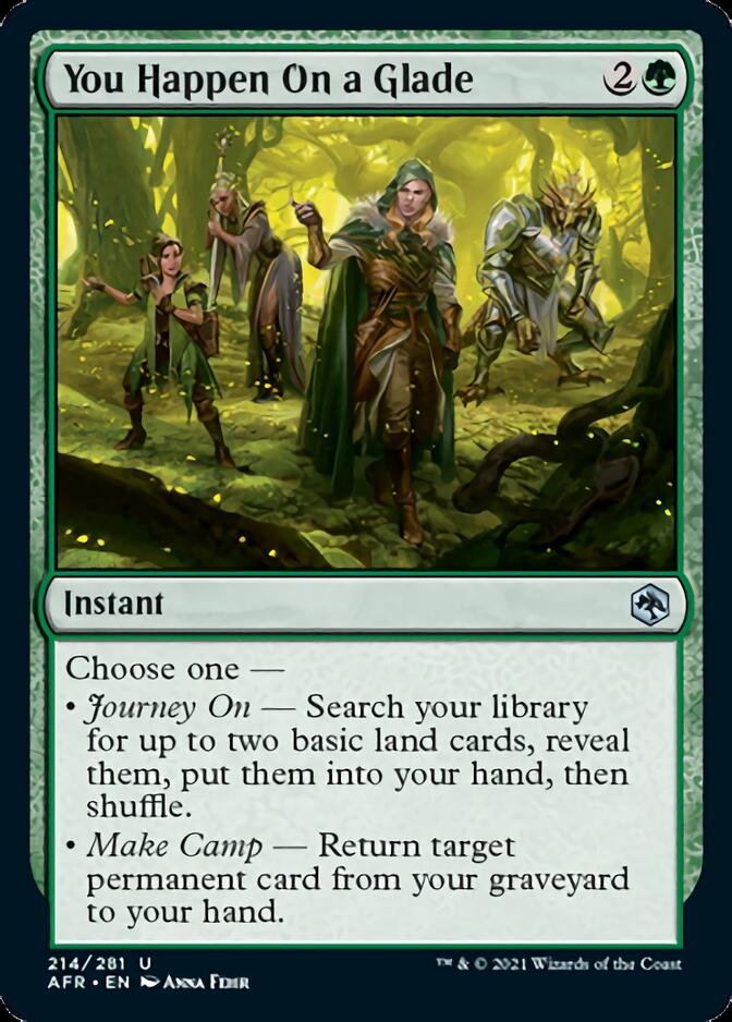 You Happen On a Glade [Dungeons & Dragons: Adventures in the Forgotten Realms] - Magic: The Gathering - Card Brawlers | Quebec | Canada |