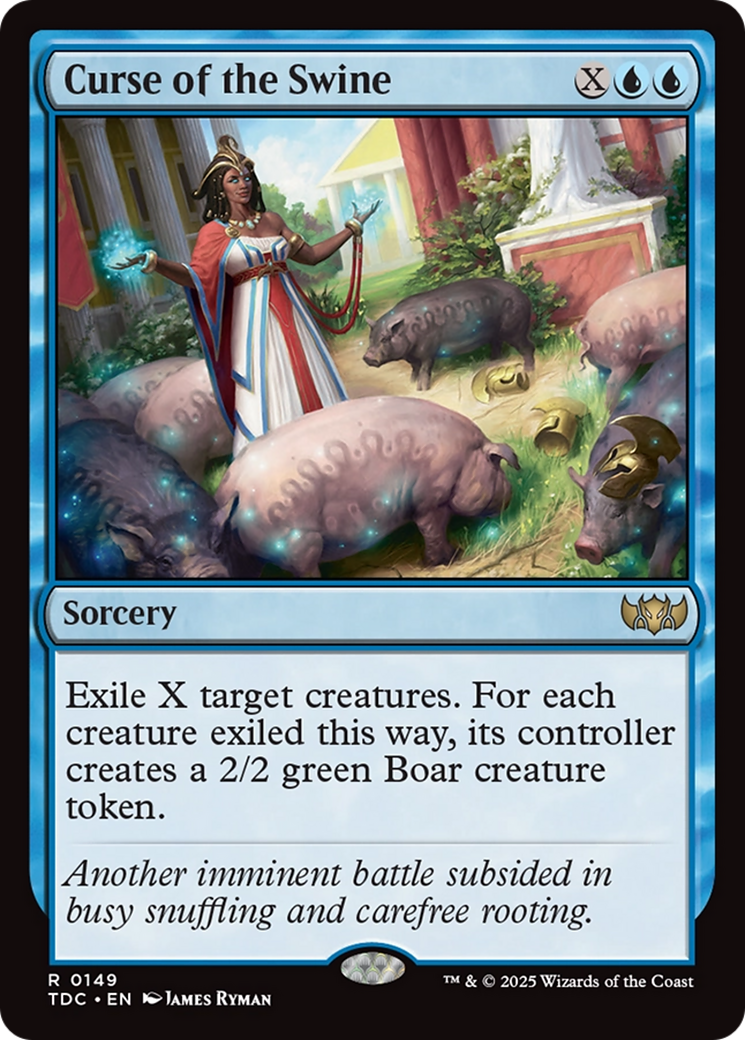 Curse of the Swine [Tarkir: Dragonstorm Commander] - Magic: The Gathering - Card Brawlers | Quebec | Canada |