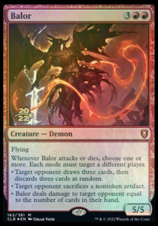 Balor [Commander Legends: Battle for Baldur's Gate Prerelease Promos] - Magic: The Gathering - Card Brawlers | Quebec | Canada |