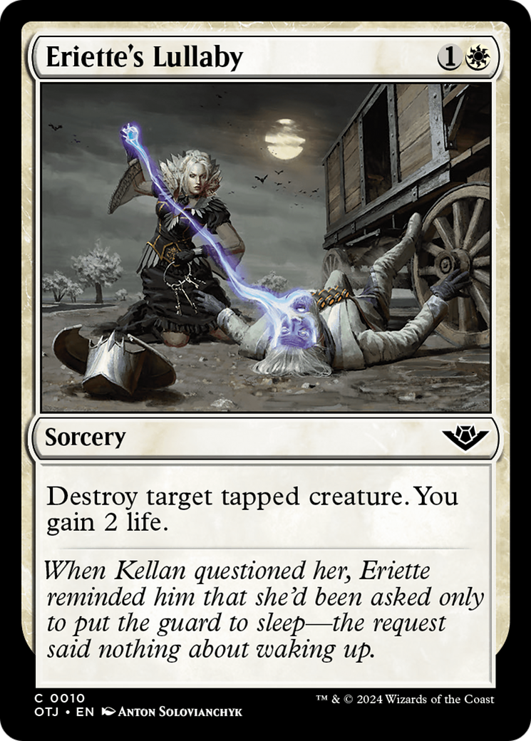 Eriette's Lullaby [Outlaws of Thunder Junction] - Magic: The Gathering - Card Brawlers | Quebec | Canada |