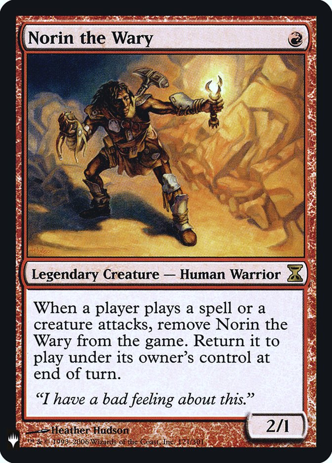 Norin the Wary [Mystery Booster] - Magic: The Gathering - Card Brawlers | Quebec | Canada |