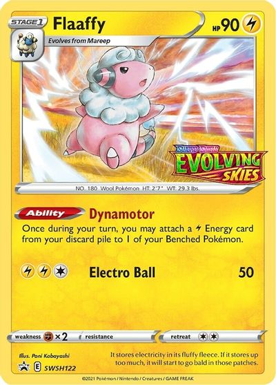 Flaaffy (SWSH122) (Prerelease Promo) [Sword & Shield: Black Star Promos] - Pokémon - Card Brawlers | Quebec | Canada |
