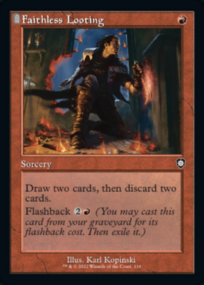 Faithless Looting (Retro) [The Brothers' War Commander] - Magic: The Gathering - Card Brawlers | Quebec | Canada |