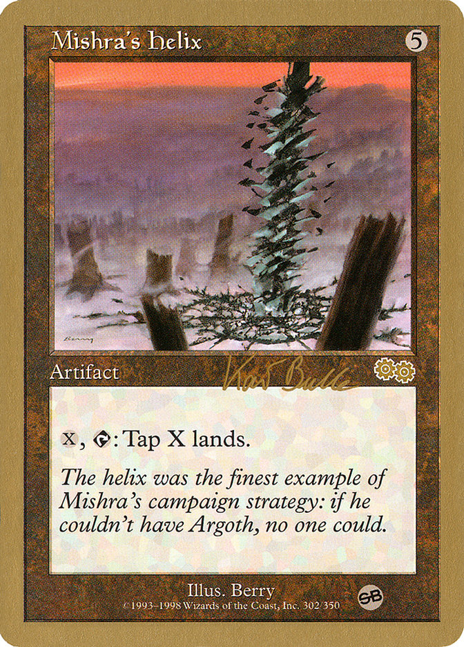 Mishra's Helix (Kai Budde) (SB) [World Championship Decks 1999] - Magic: The Gathering - Card Brawlers | Quebec | Canada |