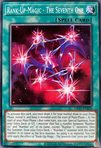 Rank-Up-Magic - The Seventh One [OP15-EN020] Common - Yu-Gi-Oh! - Card Brawlers | Quebec | Canada |