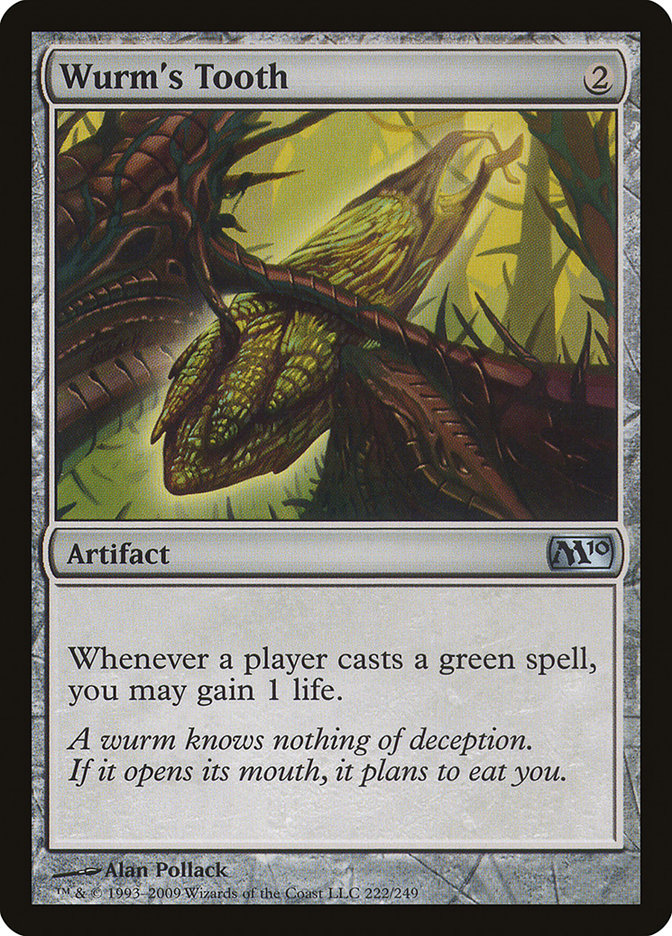 Wurm's Tooth [Magic 2010] - Magic: The Gathering - Card Brawlers | Quebec | Canada |