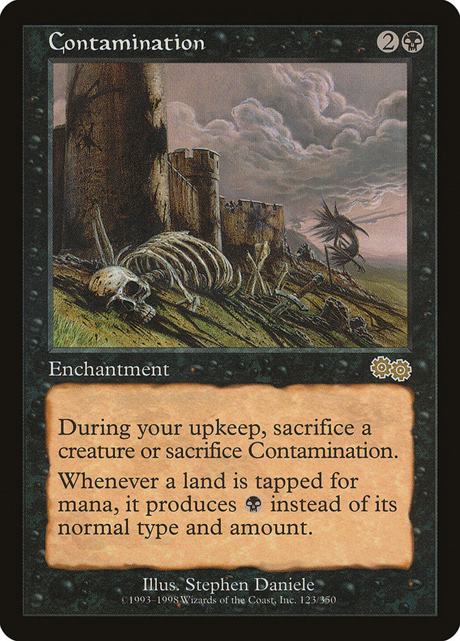 Contamination [Urza's Saga] - Magic: The Gathering - Card Brawlers | Quebec | Canada |