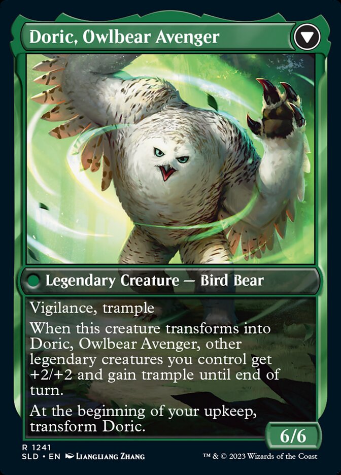 Doric, Nature's Warden // Doric, Owlbear Avenger [Secret Lair Drop Series] - Magic: The Gathering - Card Brawlers | Quebec | Canada |
