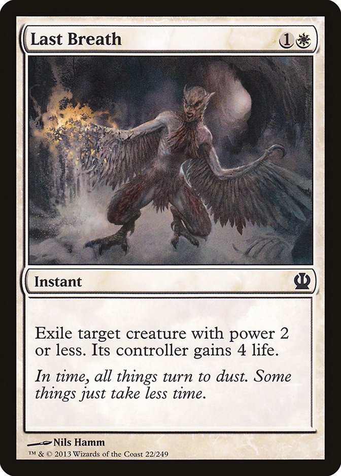 Last Breath [Theros] - Magic: The Gathering - Card Brawlers | Quebec | Canada |