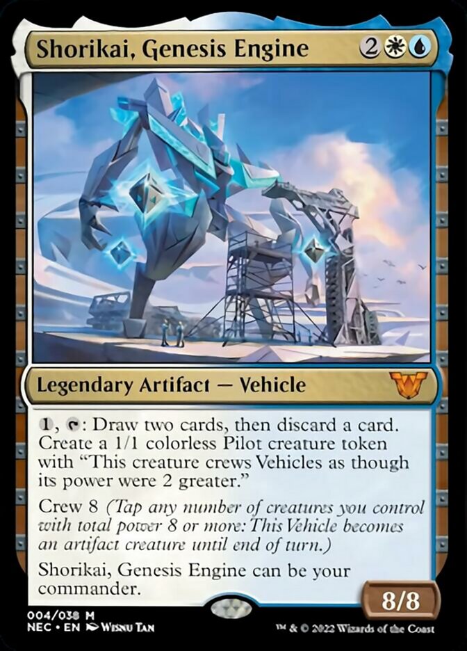 Shorikai, Genesis Engine [Kamigawa: Neon Dynasty Commander] - Magic: The Gathering - Card Brawlers | Quebec | Canada |