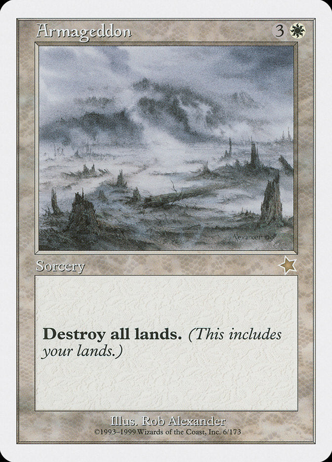 Armageddon [Starter 1999] - Magic: The Gathering - Card Brawlers | Quebec | Canada |
