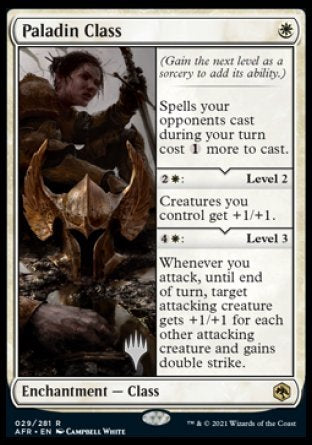 Paladin Class (Promo Pack) [Dungeons & Dragons: Adventures in the Forgotten Realms Promos] - Magic: The Gathering - Card Brawlers | Quebec | Canada |