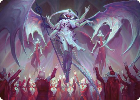 Atraxa, Grand Unifier Art Card [Phyrexia: All Will Be One Art Series] - Magic: The Gathering - Card Brawlers | Quebec | Canada |