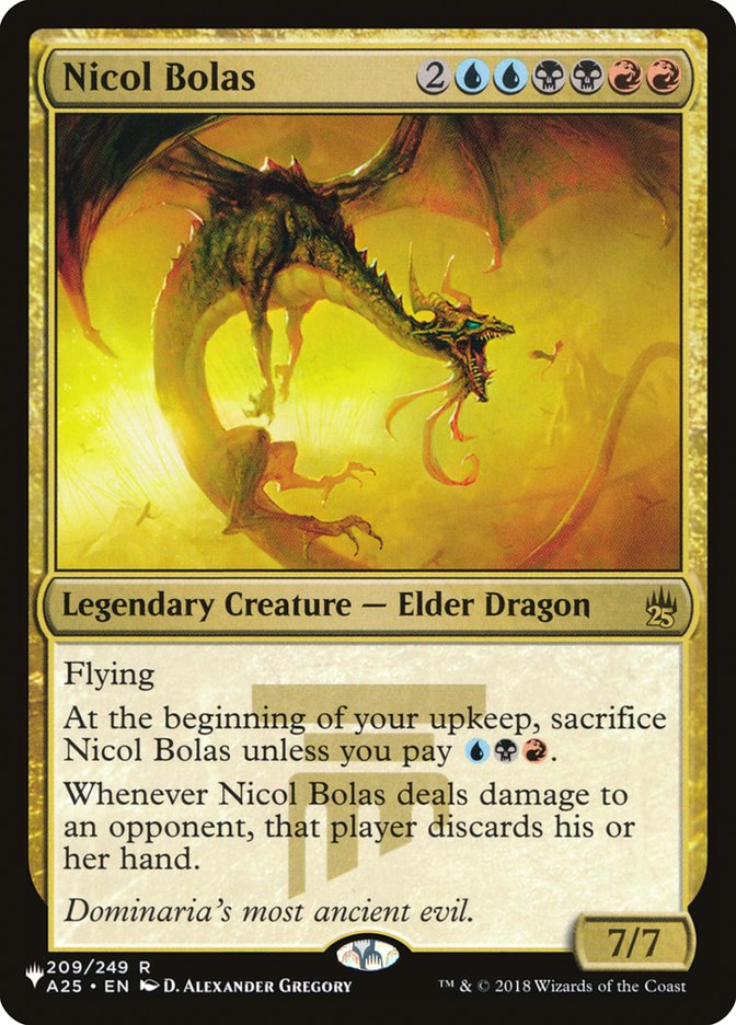 Nicol Bolas [The List] - Magic: The Gathering - Card Brawlers | Quebec | Canada |