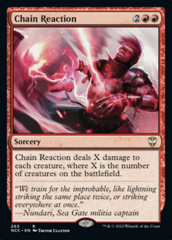 Chain Reaction [Streets of New Capenna Commander] - Magic: The Gathering - Card Brawlers | Quebec | Canada |