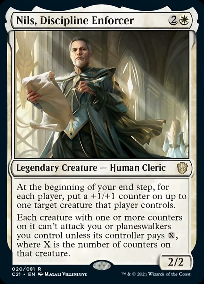 Nils, Discipline Enforcer [Commander 2021] - Magic: The Gathering - Card Brawlers | Quebec | Canada |