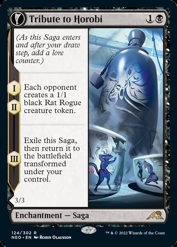 Tribute to Horobi // Echo of Death's Wail [Kamigawa: Neon Dynasty] - Magic: The Gathering - Card Brawlers | Quebec | Canada |