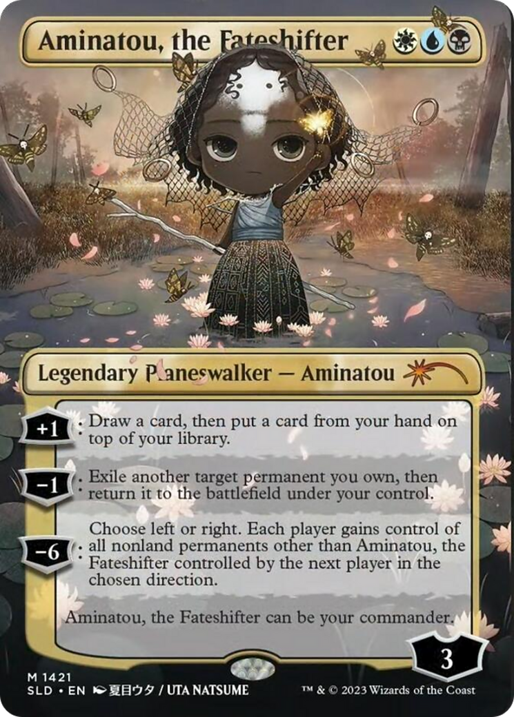 Aminatou, the Fateshifter (Rainbow Foil) [Secret Lair Drop Series] - Magic: The Gathering - Card Brawlers | Quebec | Canada |