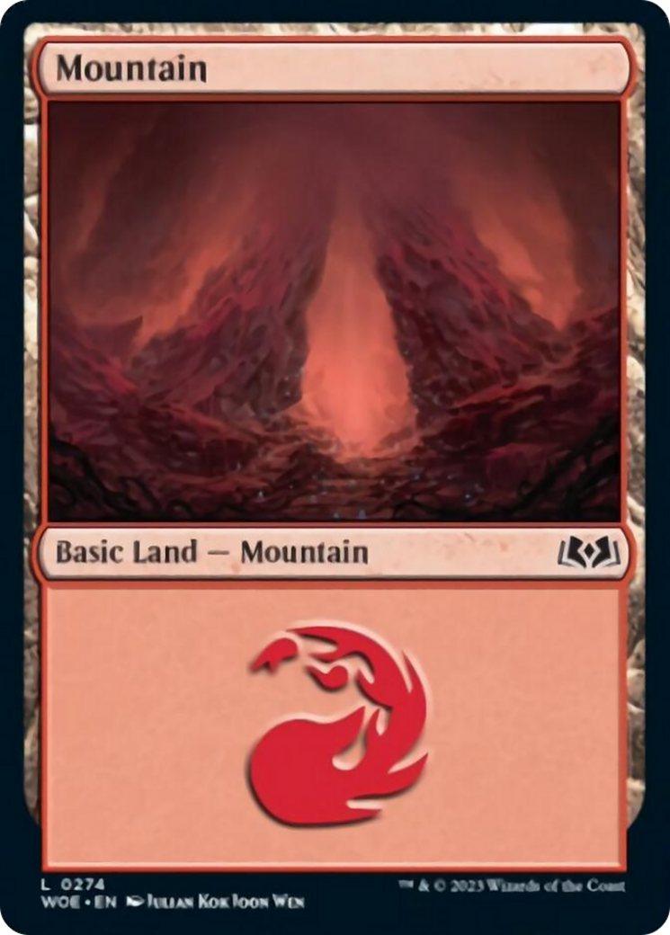 Mountain (0274) [Wilds of Eldraine] - Magic: The Gathering - Card Brawlers | Quebec | Canada |