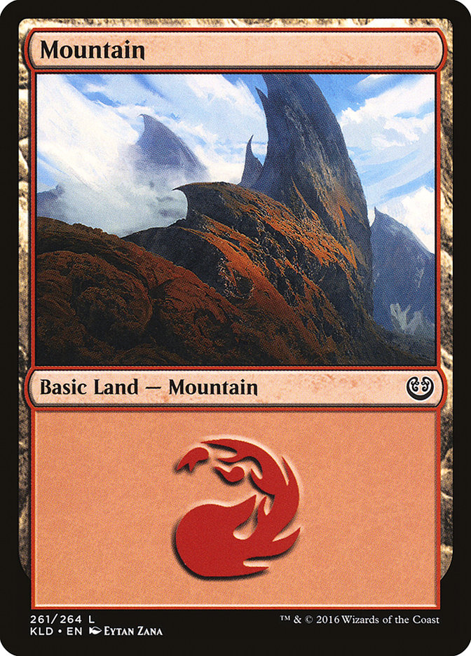Mountain (261) [Kaladesh] - Magic: The Gathering - Card Brawlers | Quebec | Canada |
